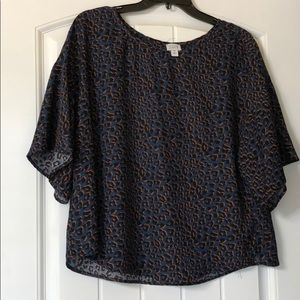 Peyton Jensen Cheetah Print Blouse
